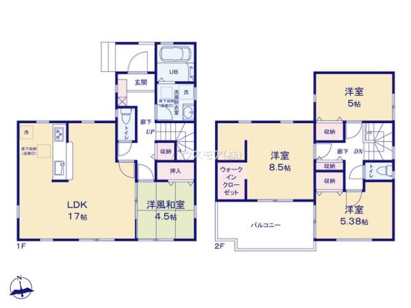 野田市清水の新築一戸建