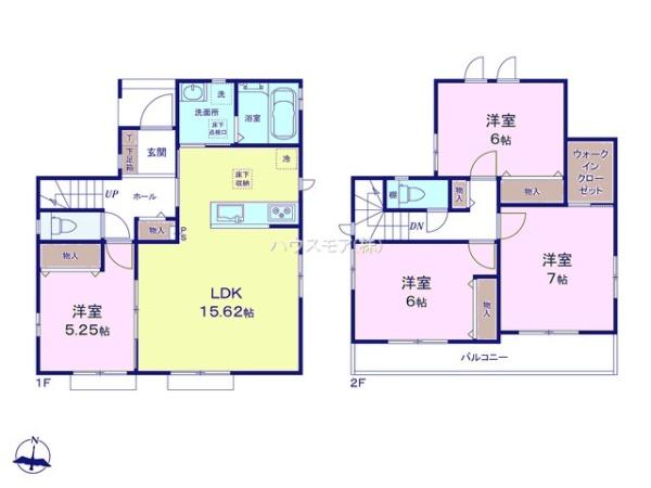 野田市上花輪　2号棟　新築戸建て