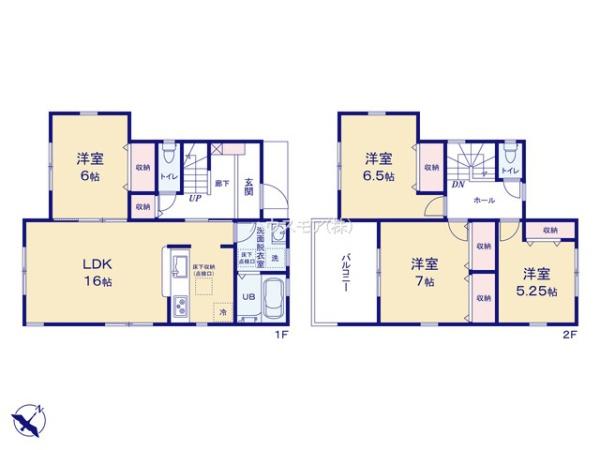 野田市七光台　1号棟　新築戸建