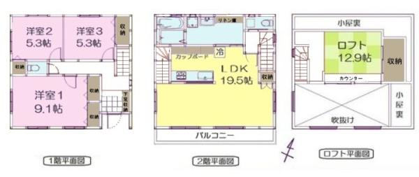 流山市木1丁目　新築戸建