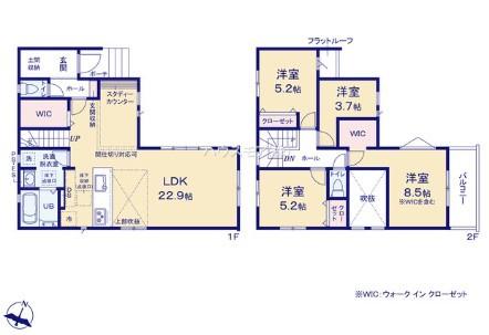流山市東深井　1号棟　新築戸建