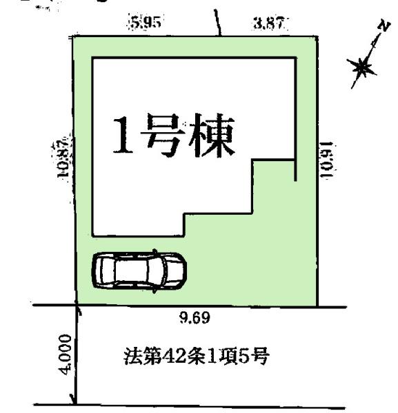 柏市永楽台１丁目　1号棟　新築戸建て