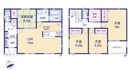 我孫子市中里　3号棟　新築戸建