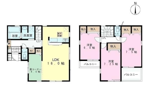 我孫子市東我孫子2丁目　2号棟　新築戸建
