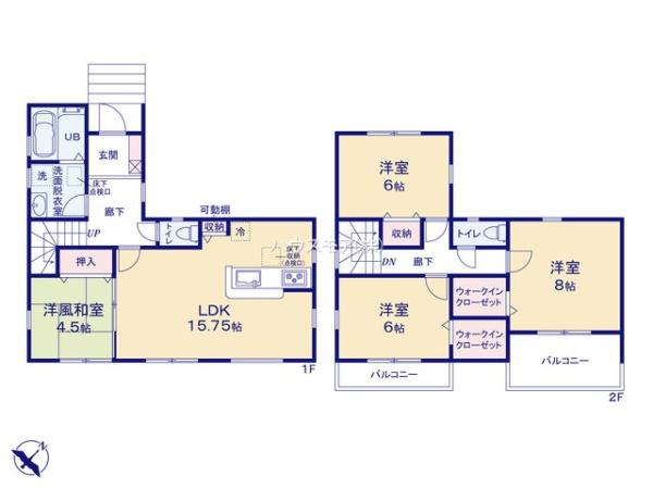 野田市中里　12号棟　新築戸建て
