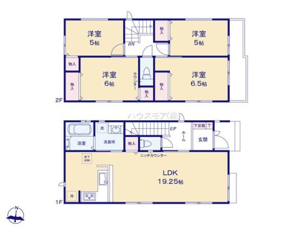 松戸市五香6丁目　1号棟　新築戸建て