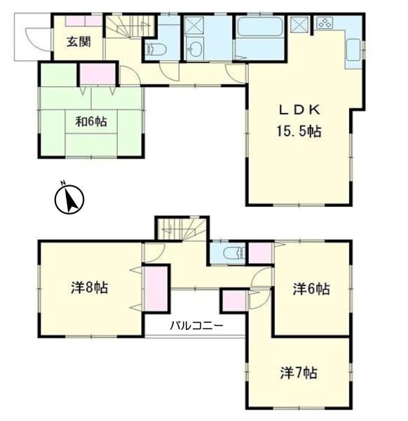 取手市椚木　中古戸建