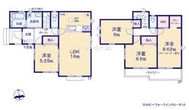 取手市西1丁目　B号棟　新築戸建て