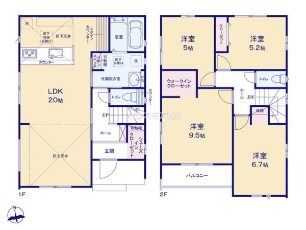 取手市井野台２丁目　1号棟　新築戸建