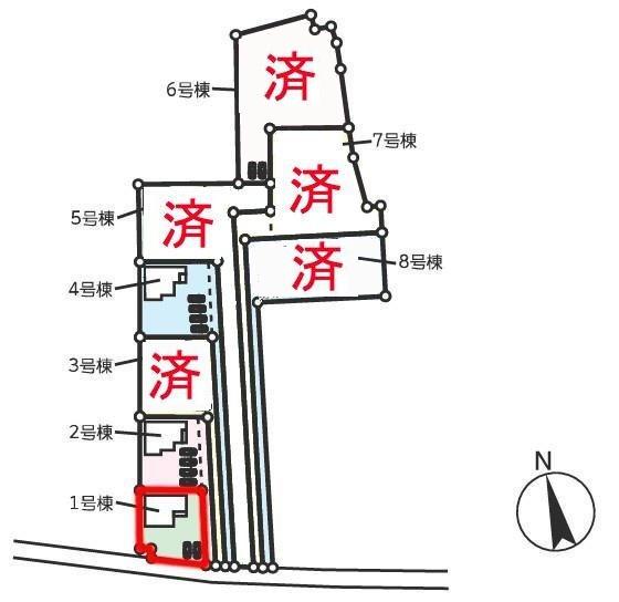 野田市木間ケ瀬　1号棟　新築戸建