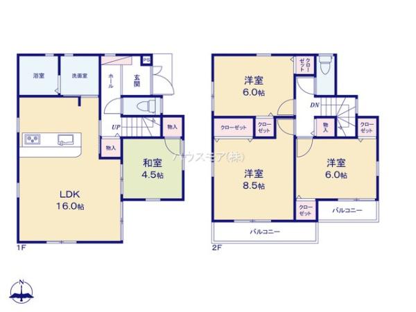 松戸市松飛台　4号棟　新築戸建