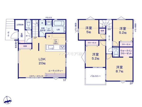 松戸市西馬橋４丁目の新築一戸建