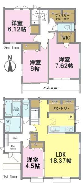 松戸市松戸　Ｂ号棟　新築戸建