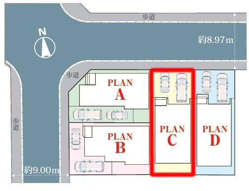 松戸市新松戸南1丁目　C号棟　新築戸建て