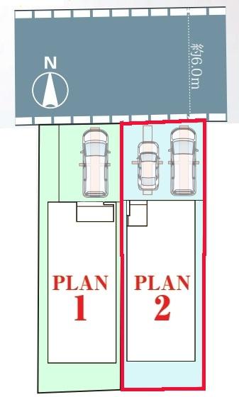 松戸市八ケ崎5丁目　2号棟　新築戸建