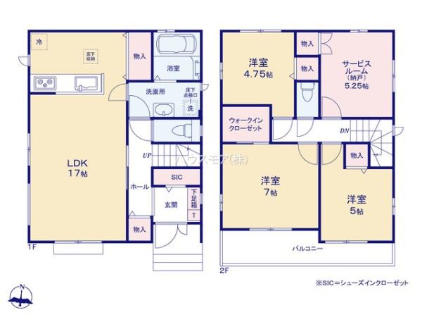 松戸市幸田4丁目　C号棟　新築戸建て