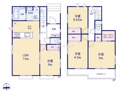 土浦市中高津2丁目　C号棟　新築戸建