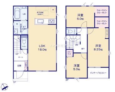 守谷市松ケ丘5丁目　1号棟　新築戸建