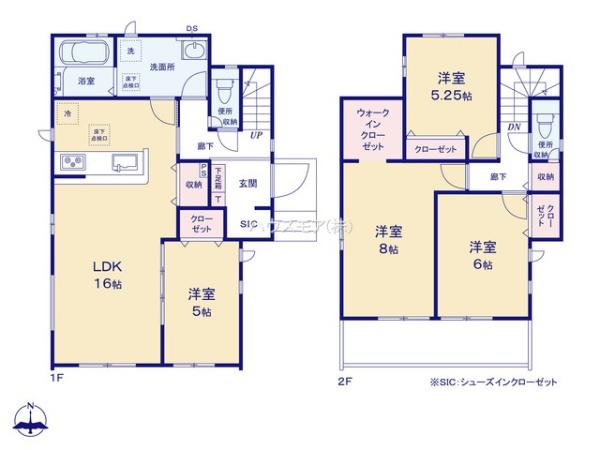 野田市清水　1号棟　新築戸建