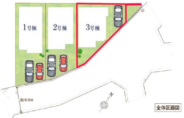 柏市豊住３丁目　3号棟　新築戸建