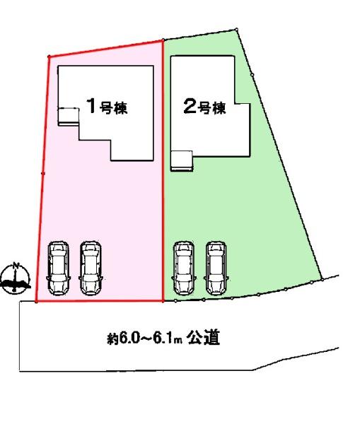 牛久市田宮2丁目　1号棟　新築戸建て