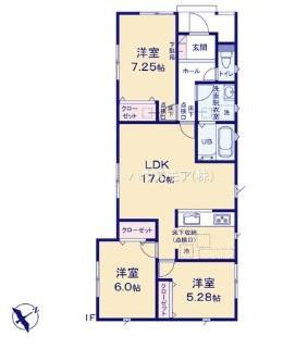 野田市尾崎　1号棟　新築戸建