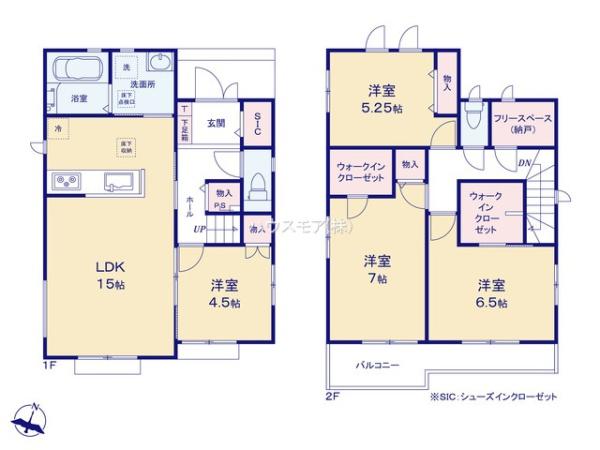 松戸市五香2丁目　40C号棟　新築戸建て