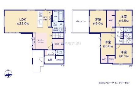 柏市東柏1丁目　1号棟　新築戸建