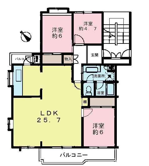北柏ライフタウン松葉町4丁目第1団地13号棟
