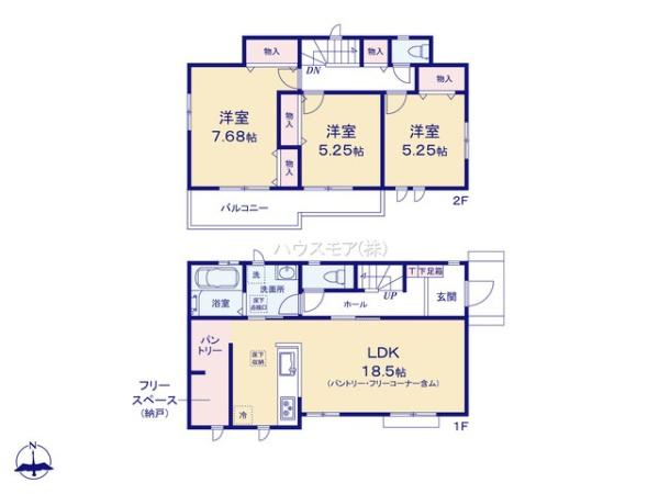 野田市吉春　A号棟　新築戸建