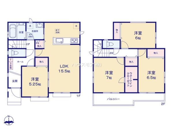 野田市吉春　B号棟　新築戸建