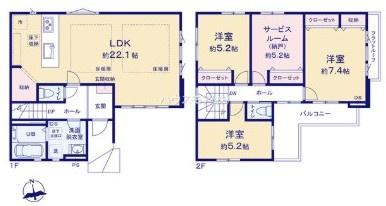 流山市平和台2丁目　新築戸建