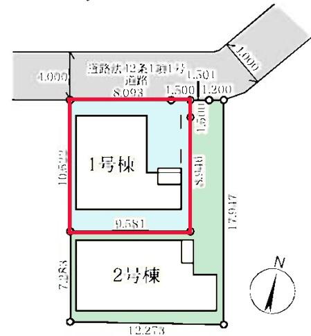 柏市ひばりが丘　1号棟　新築戸建