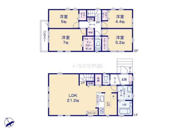 松戸市常盤平双葉町　2号棟　新築戸建