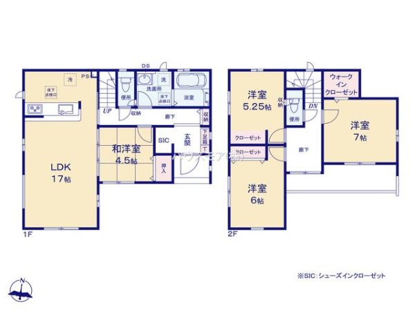野田市清水　1号棟　新築戸建て