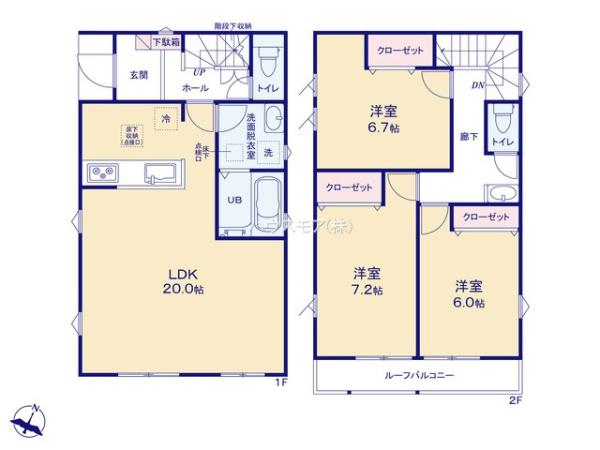 柏市名戸ケ谷1丁目　新築戸建て