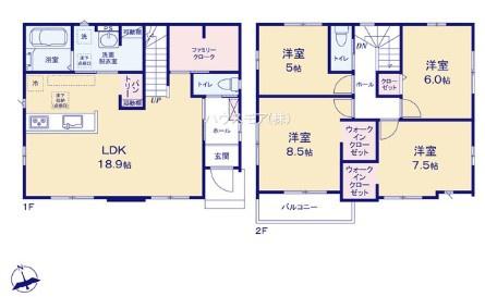 柏市大室　2号棟　新築戸建