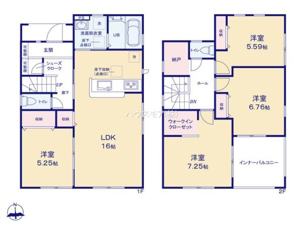 柏市布施新町2丁目　新築戸建て