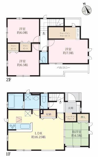 柏市花野井　4号棟　新築戸建て