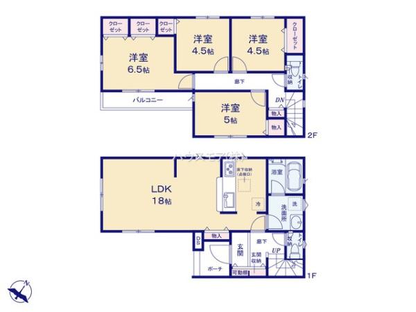 柏市豊上町　新築戸建て