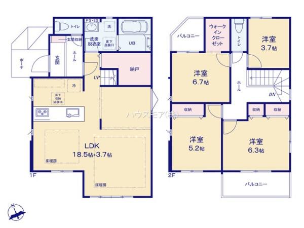 柏市東3丁目　新築戸建て
