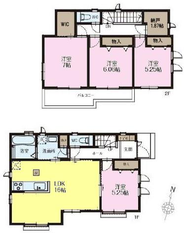 流山市名都借　B号棟　新築戸建