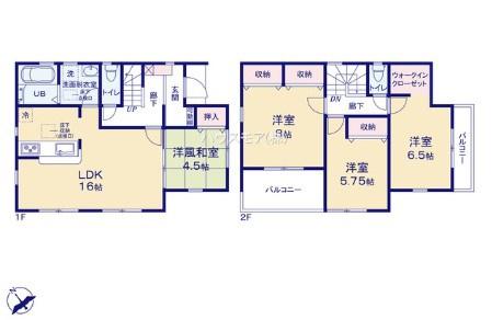 我孫子市船戸1丁目　1号棟　新築戸建