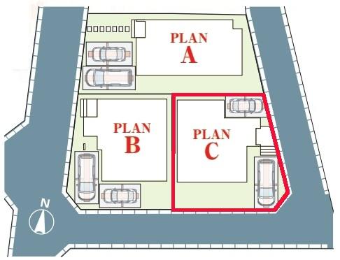 松戸市八ケ崎1丁目　C号棟　新築戸建