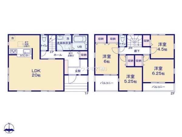 松戸市松飛台　1号棟　新築戸建て