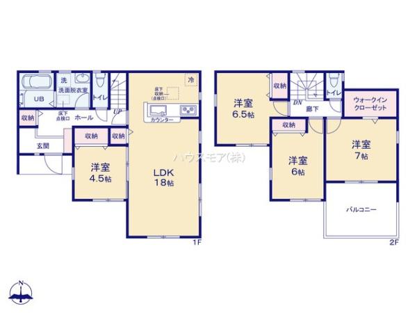 松戸市松飛台　2号棟　新築戸建て