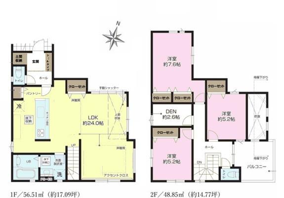 松戸市新松戸1丁目　新築戸建