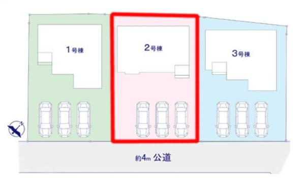 牛久市さくら台1丁目　2号棟　新築戸建て