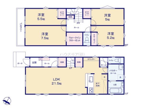 柏市つくしが丘５丁目の新築一戸建