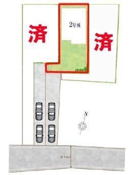 野田市清水　2号棟　新築戸建て